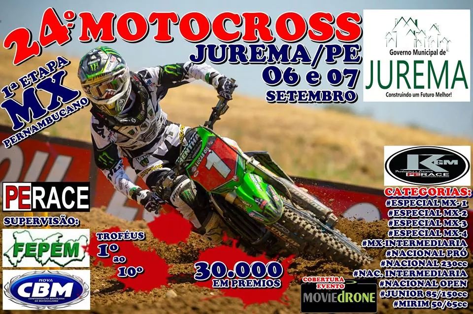 31º Motocross de JUREMA em Jurema PE